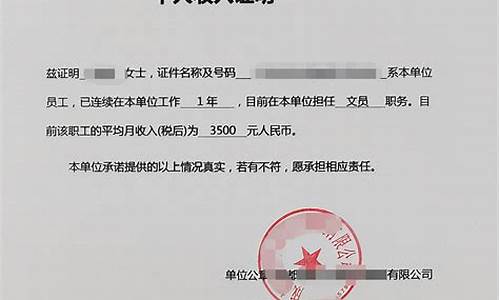 工资收入证明怎么写_单位工资收入证明怎么